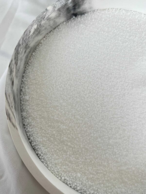 ⁦מארז פאולה לבן עם נגיעות שחור ואפור⁩ – תמונה ⁦4⁩