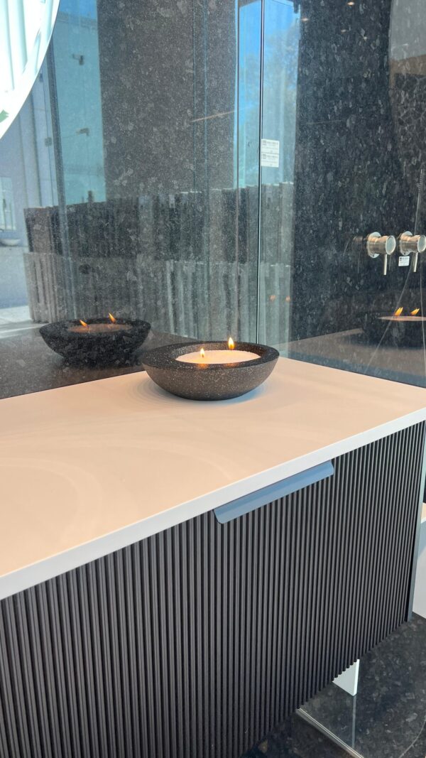 ⁦מארז דיאנה טקסטורת אבן שחור⁩ – תמונה ⁦3⁩