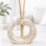 אגרטל אמור לבן שמנת חום